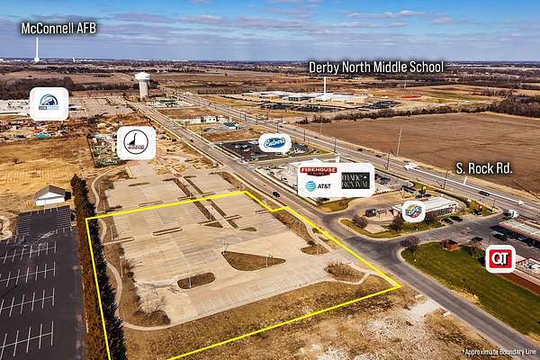 2.23 Acres of Commercial Land for Sale in Derby, Kansas