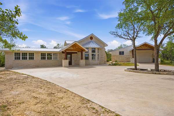 13 Acres of Land with Home for Lease in Buda, Texas