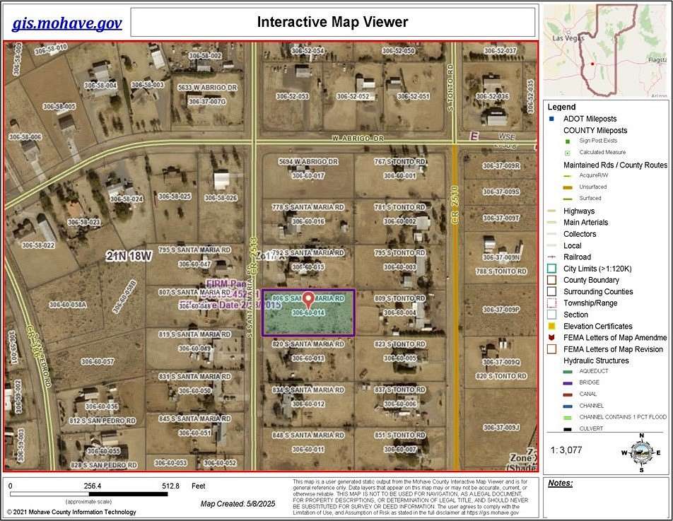 1 Acre of Residential Land for Sale in Golden Valley, Arizona