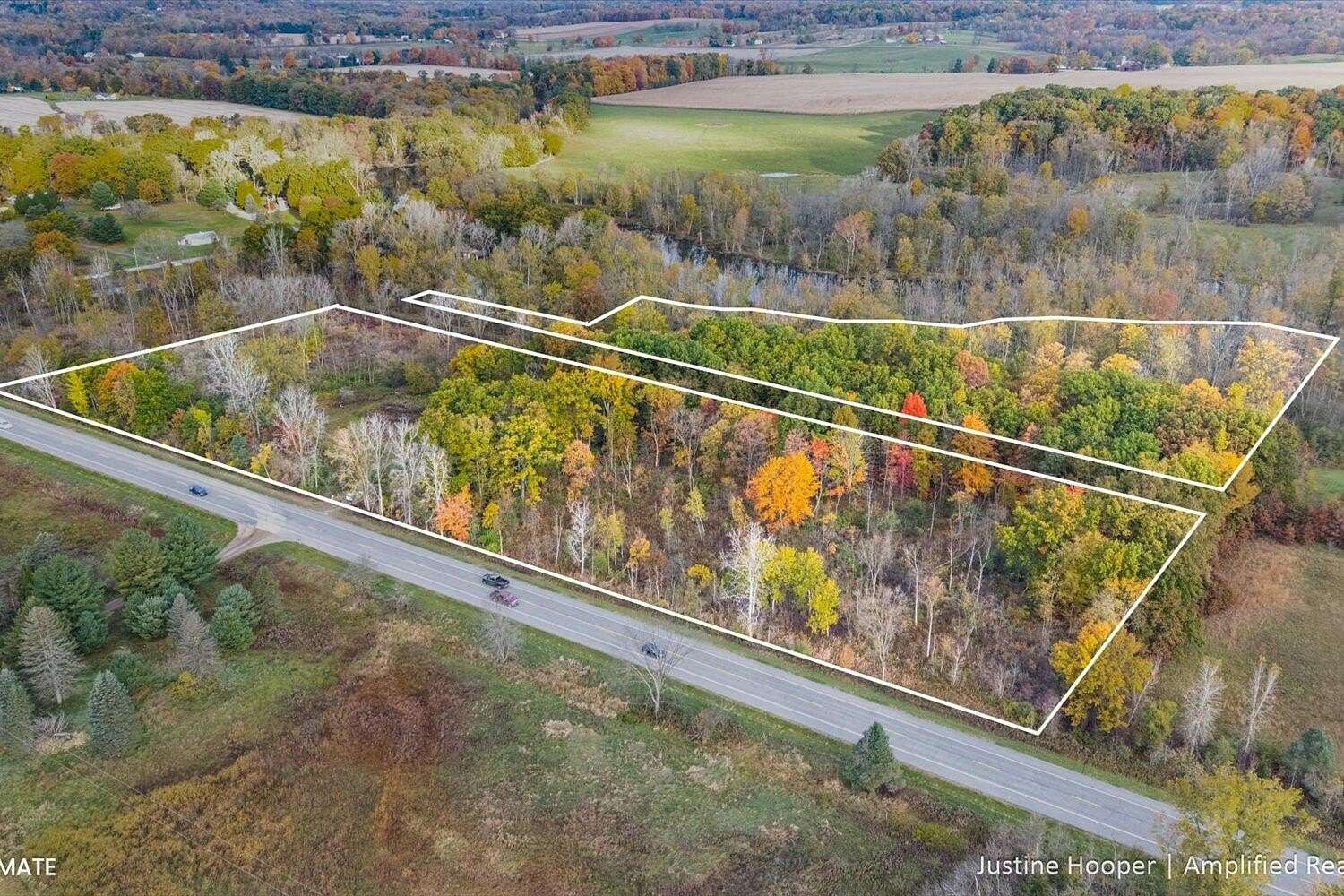 15.2 Acres of Recreational & Residential Land for Sale in Hastings, Michigan