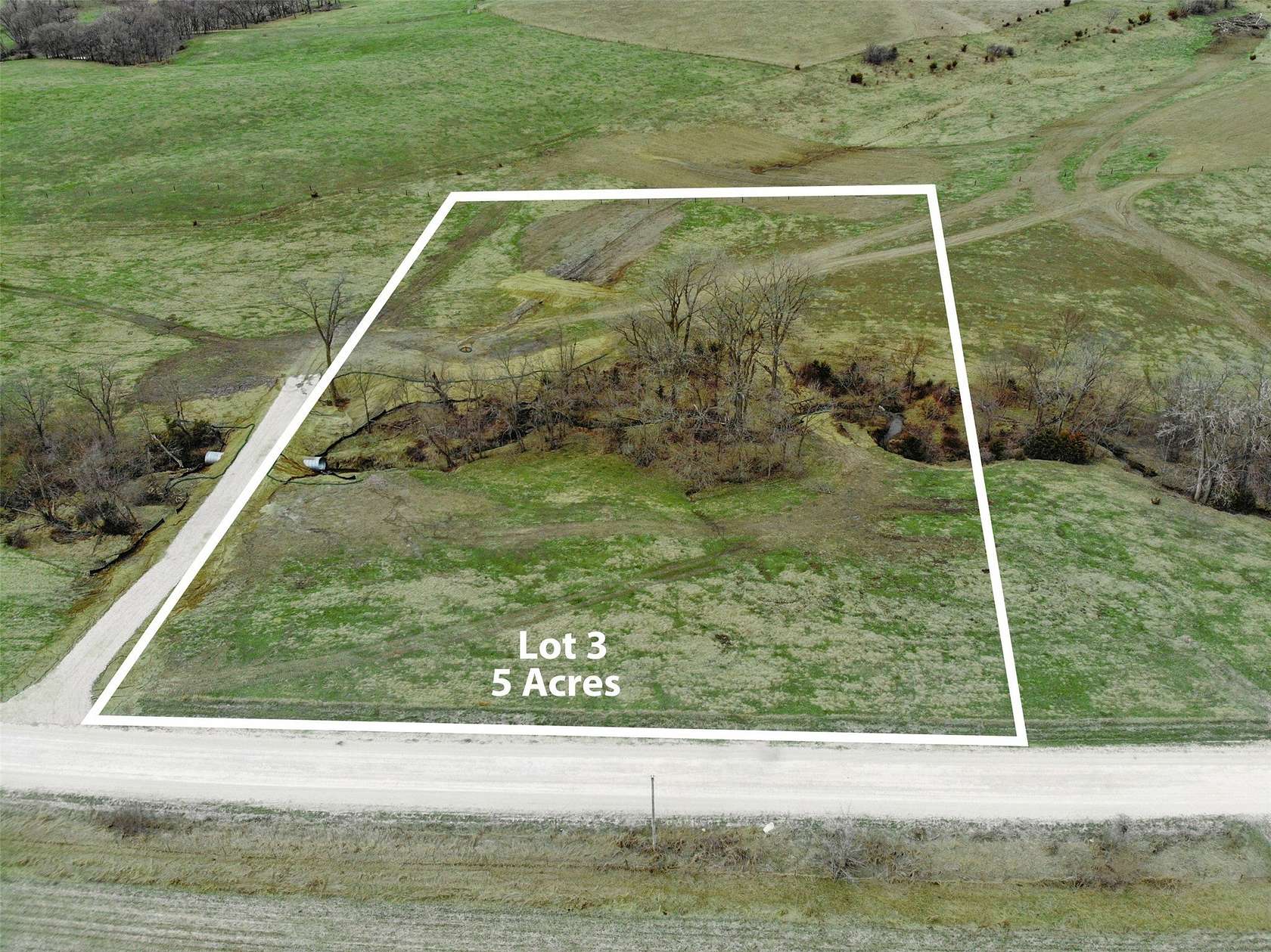 5 Acres of Residential Land for Sale in Earlham, Iowa