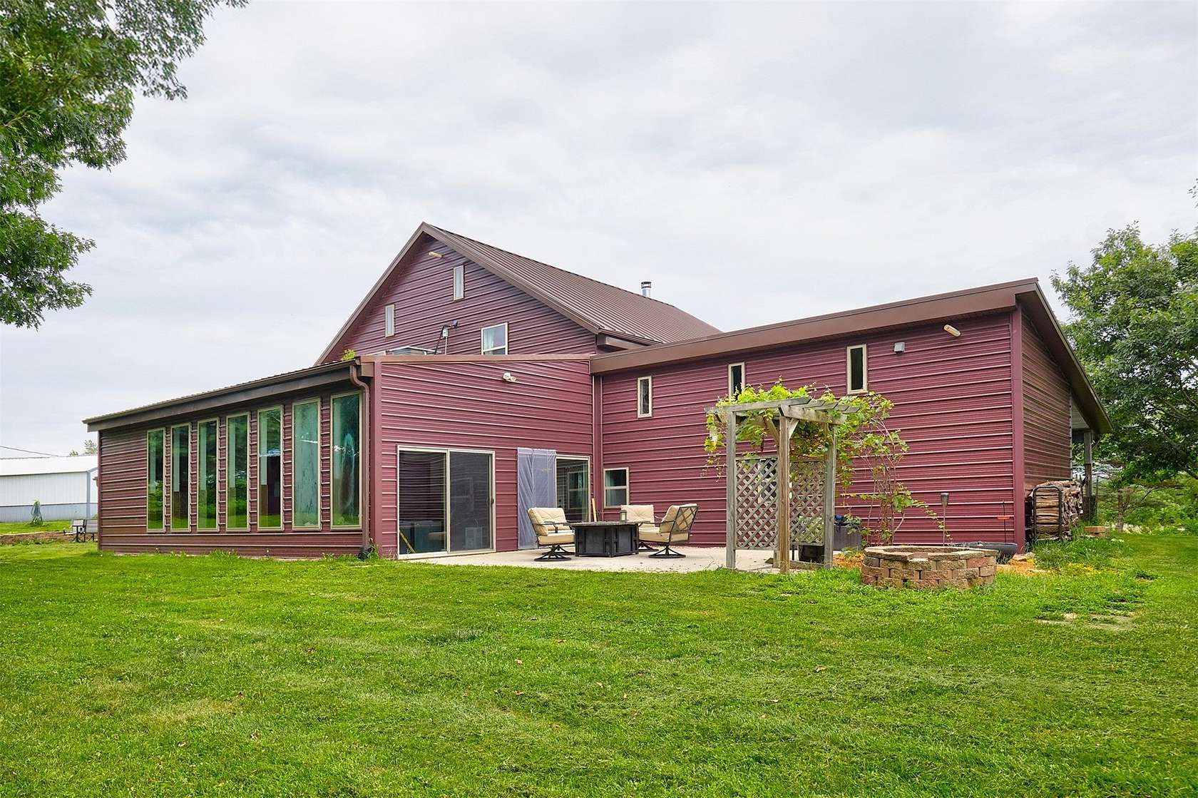 6.5 Acres of Land with Home for Sale in St. Charles, Iowa