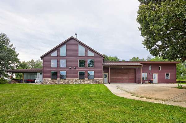 6.5 Acres of Land with Home for Sale in St. Charles, Iowa