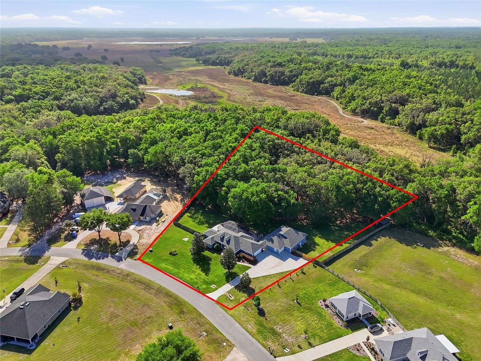 2.46 Acres of Land with Home for Sale in Gainesville, Florida