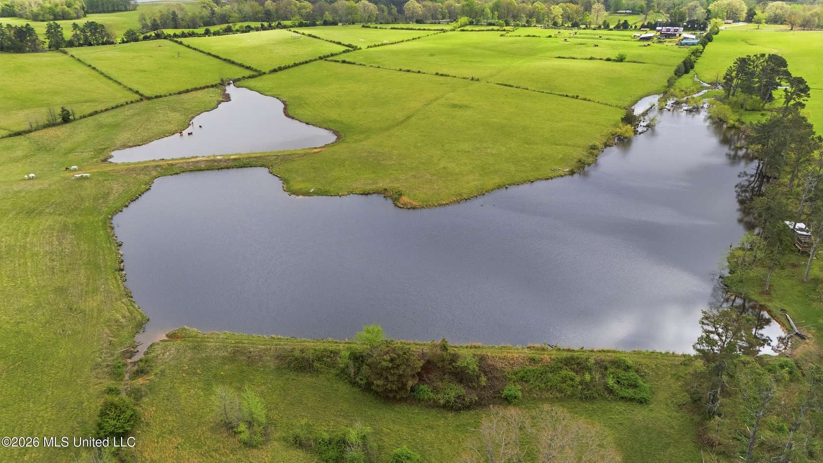 131 Acres of Land with Home for Sale in Holly Springs, Mississippi