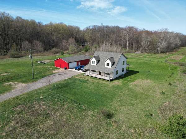 9.75 Acres of Land with Home for Sale in Montague, Michigan