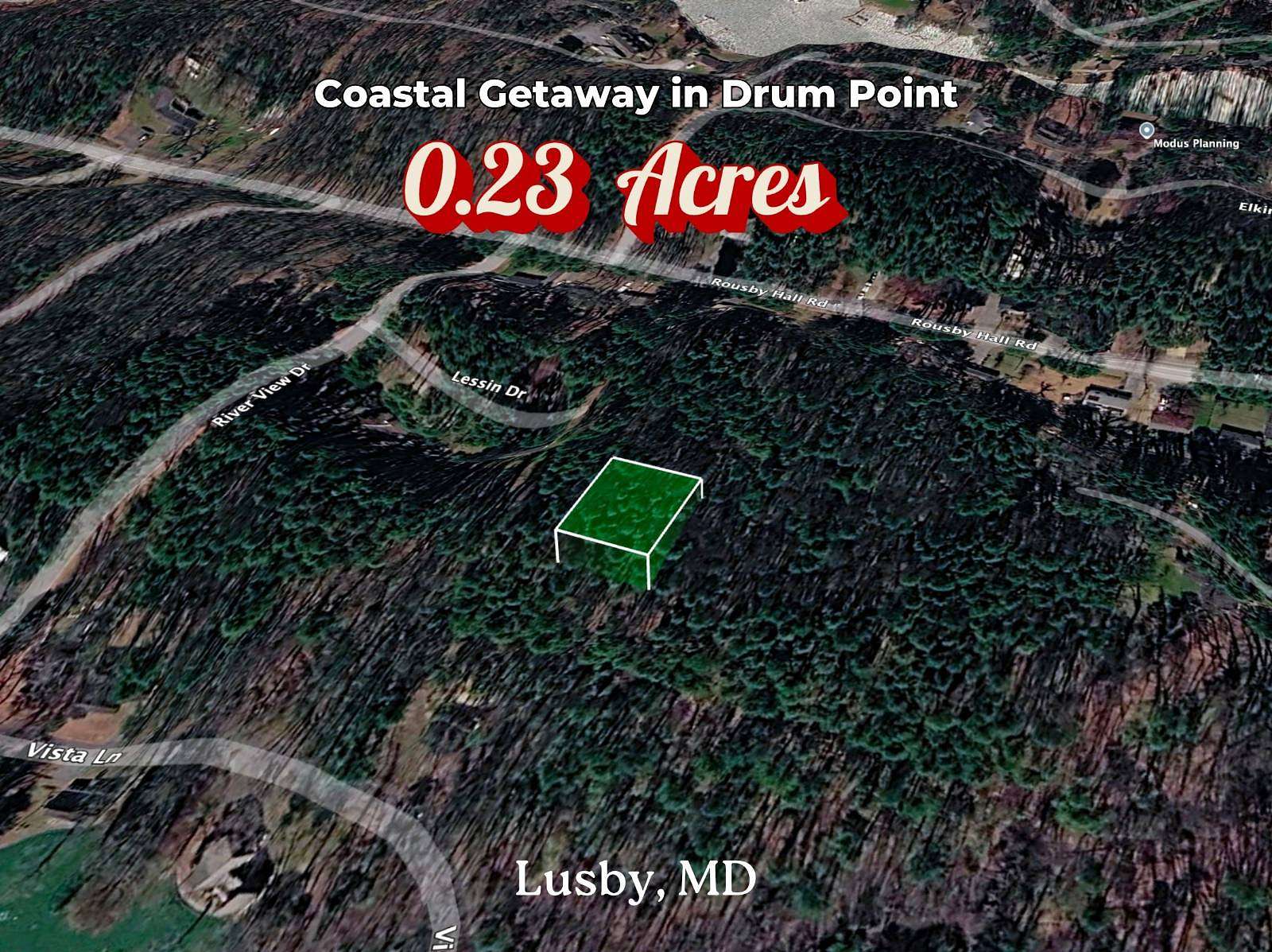 0.23 Acres of Residential Land for Auction in Lusby, Maryland