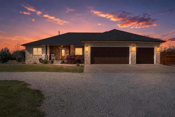 3 Acres of Land with Home for Sale in Garden Plain, Kansas