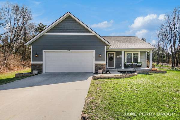 1.72 Acres of Land with Home for Sale in Gowen, Michigan