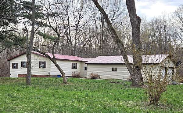 20.6 Acres of Recreational Land with Home for Sale in Bangor, Michigan