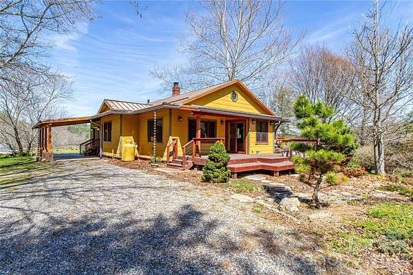 1.73 Acres of Land with Home for Sale in Leicester, North Carolina