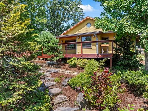 1.88 Acres of Land with Home for Sale in Leicester, North Carolina