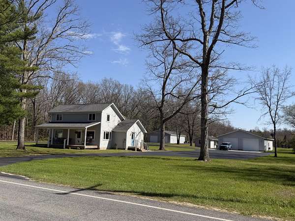 3.17 Acres of Land with Home for Sale in Brethren, Michigan
