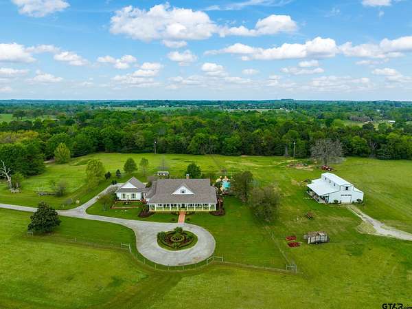 9.3 Acres of Land with Home for Sale in Bullard, Texas