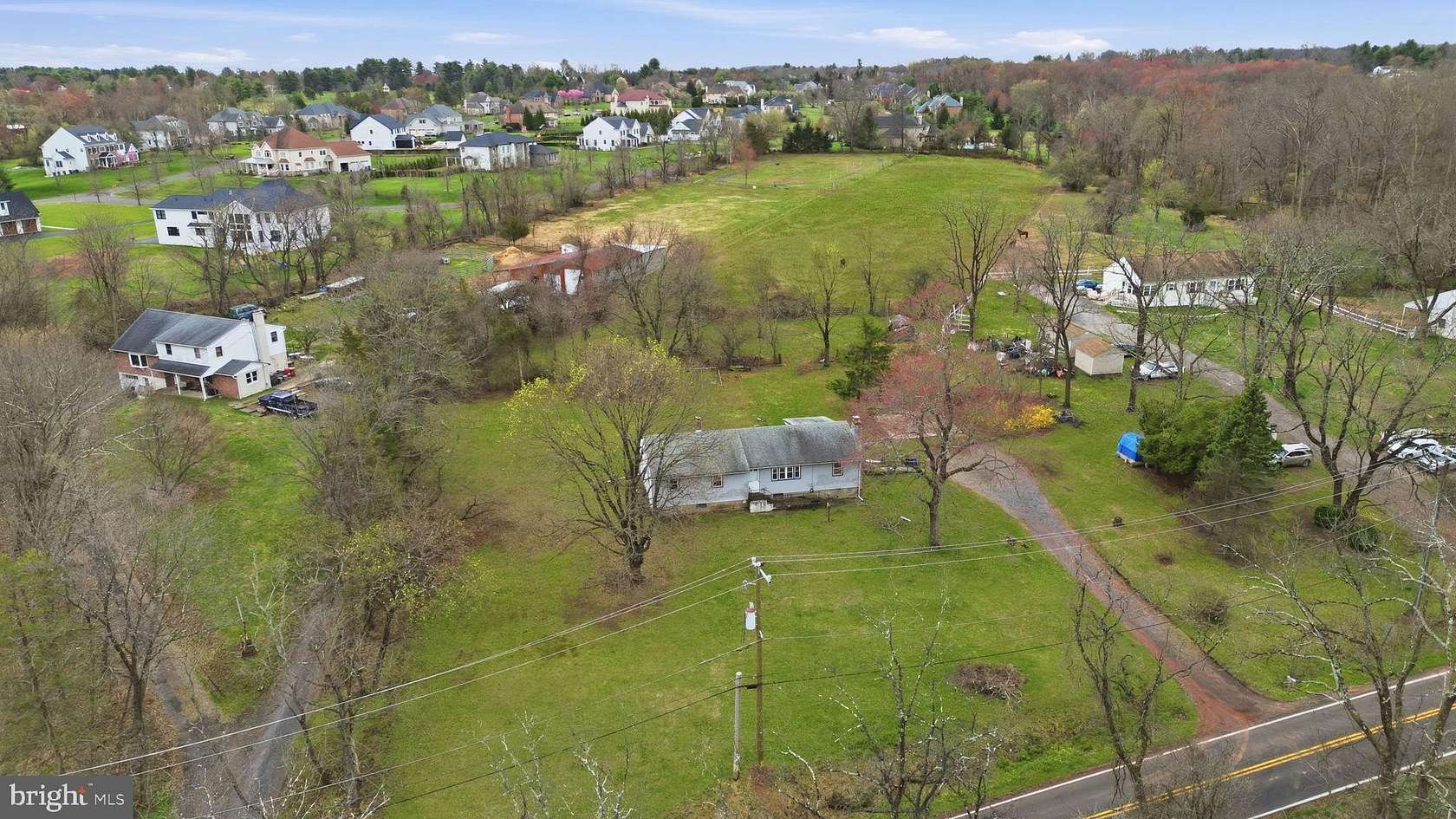 3 Acres of Land with Home for Sale in Washington Crossing, Pennsylvania