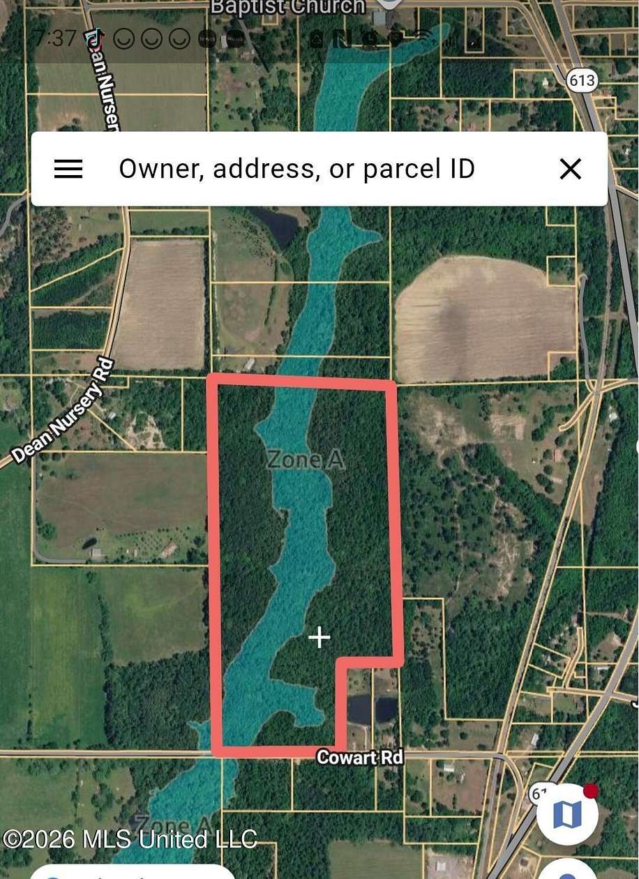 74 Acres of Land for Sale in Lucedale, Mississippi