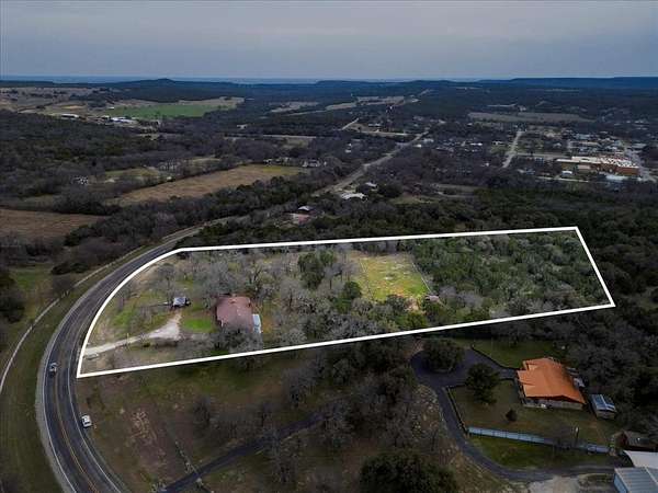 4.17 Acres of Land with Home for Sale in Palo Pinto, Texas