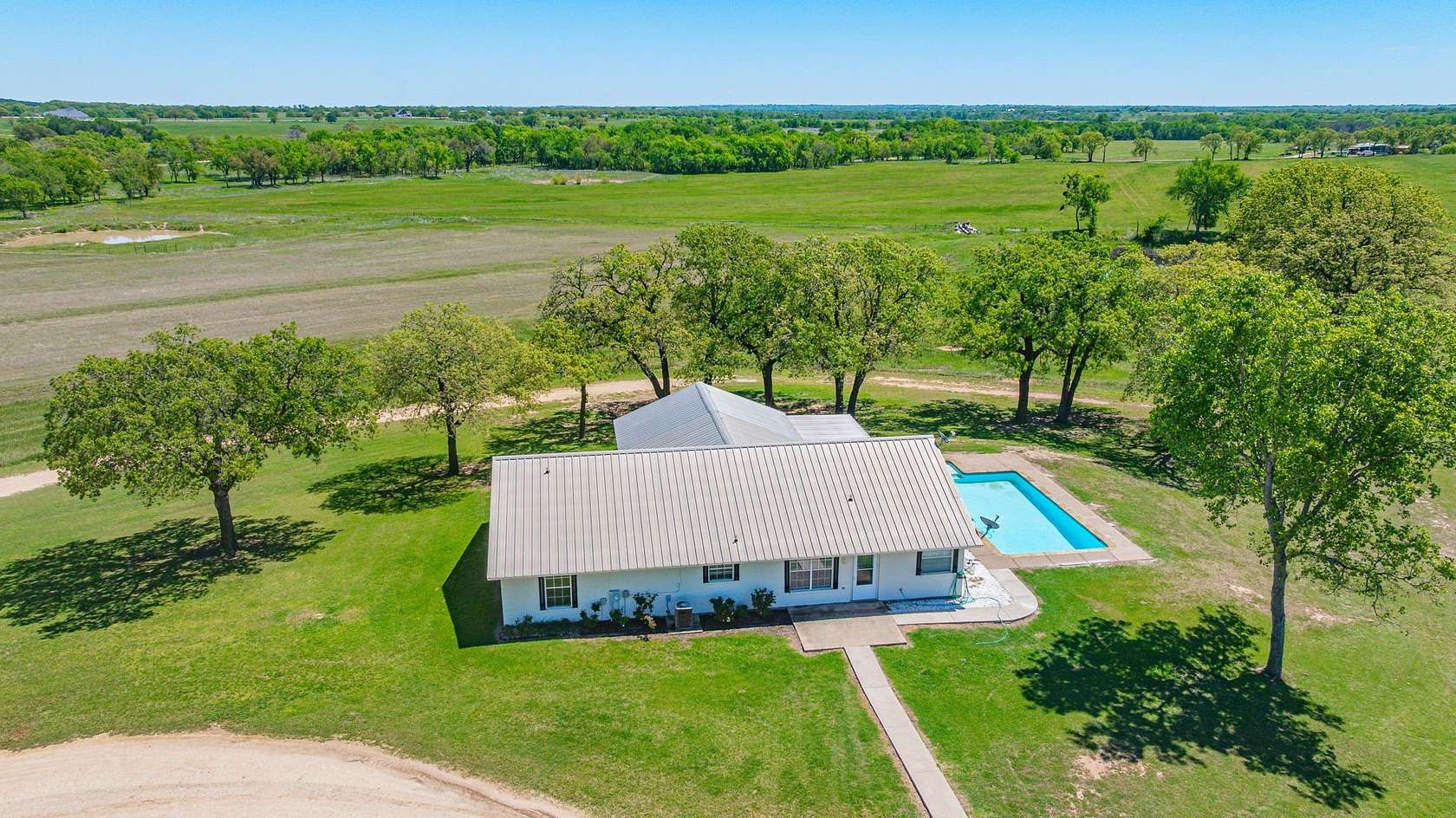 77.5 Acres of Land with Home for Sale in Stephenville, Texas