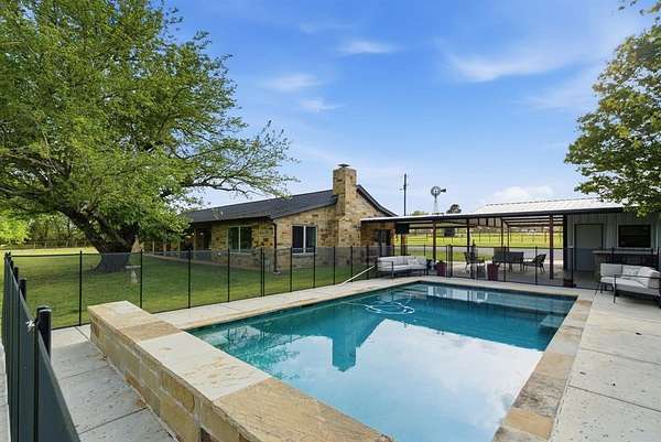 9.71 Acres of Land with Home for Sale in Decatur, Texas