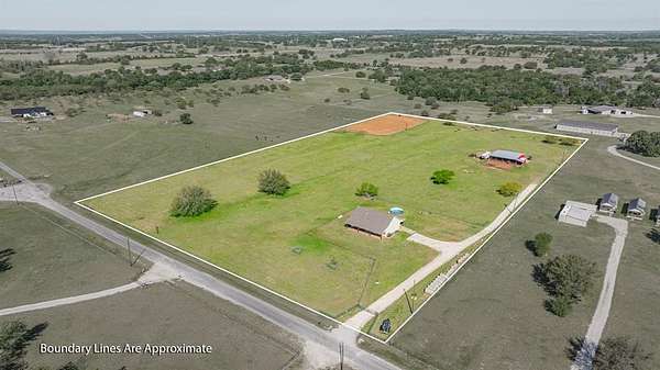 10 Acres of Land with Home for Sale in Glen Rose, Texas