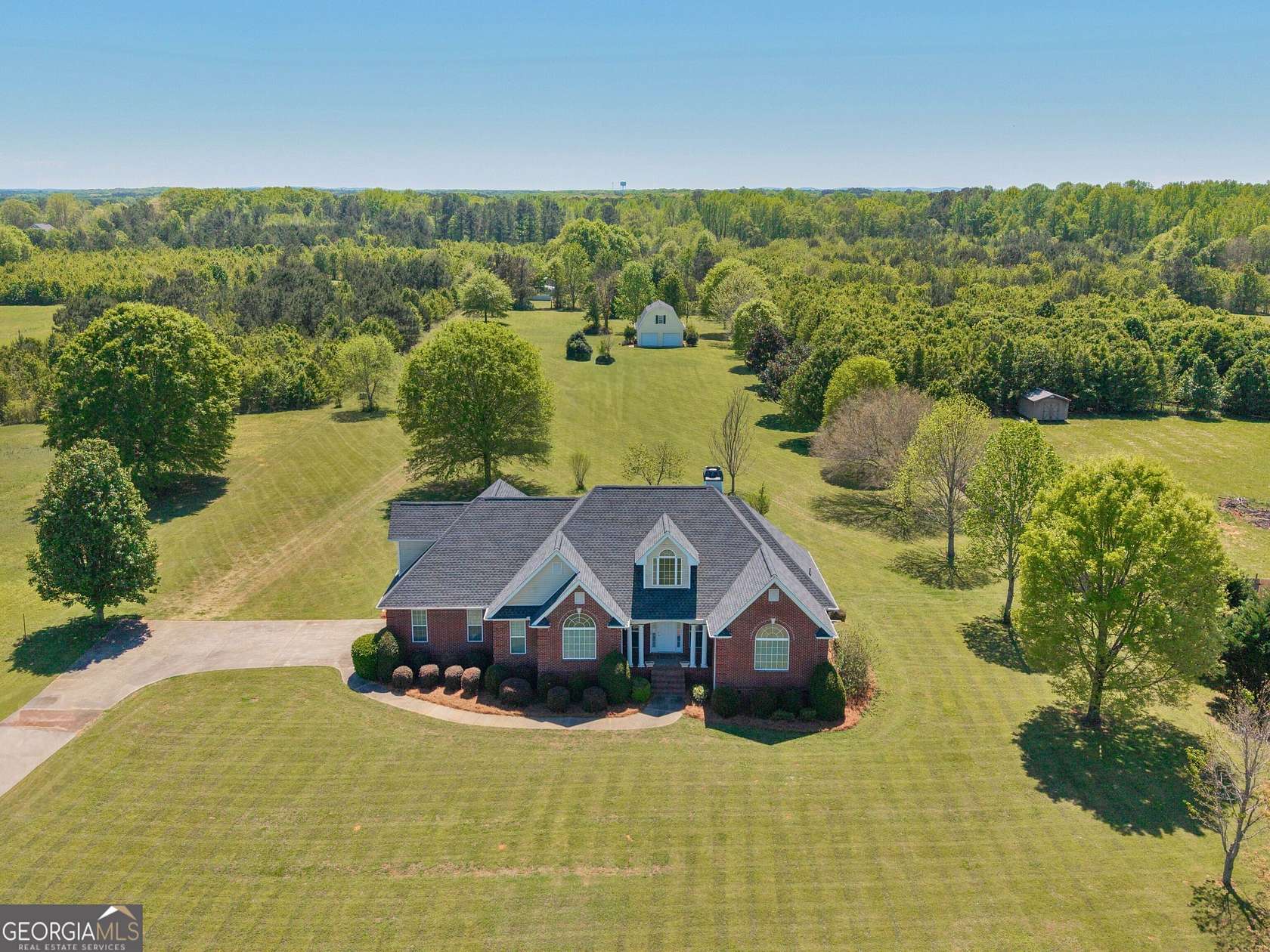13.8 Acres of Land with Home for Sale in Griffin, Georgia