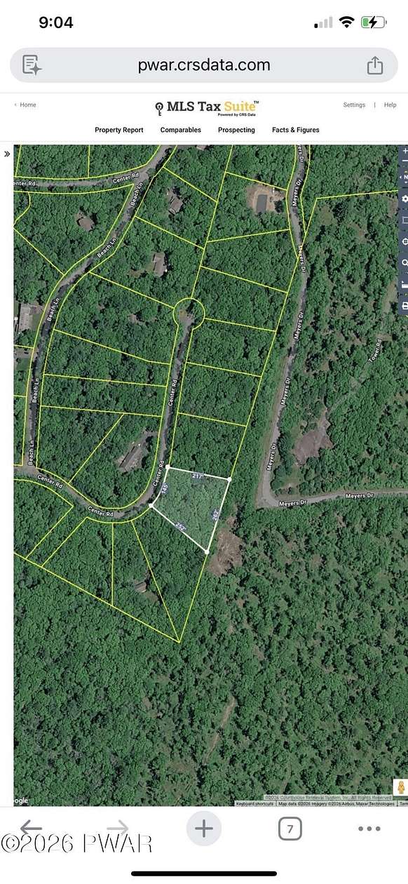 1.26 Acres of Residential Land for Sale in Dingmans Ferry, Pennsylvania