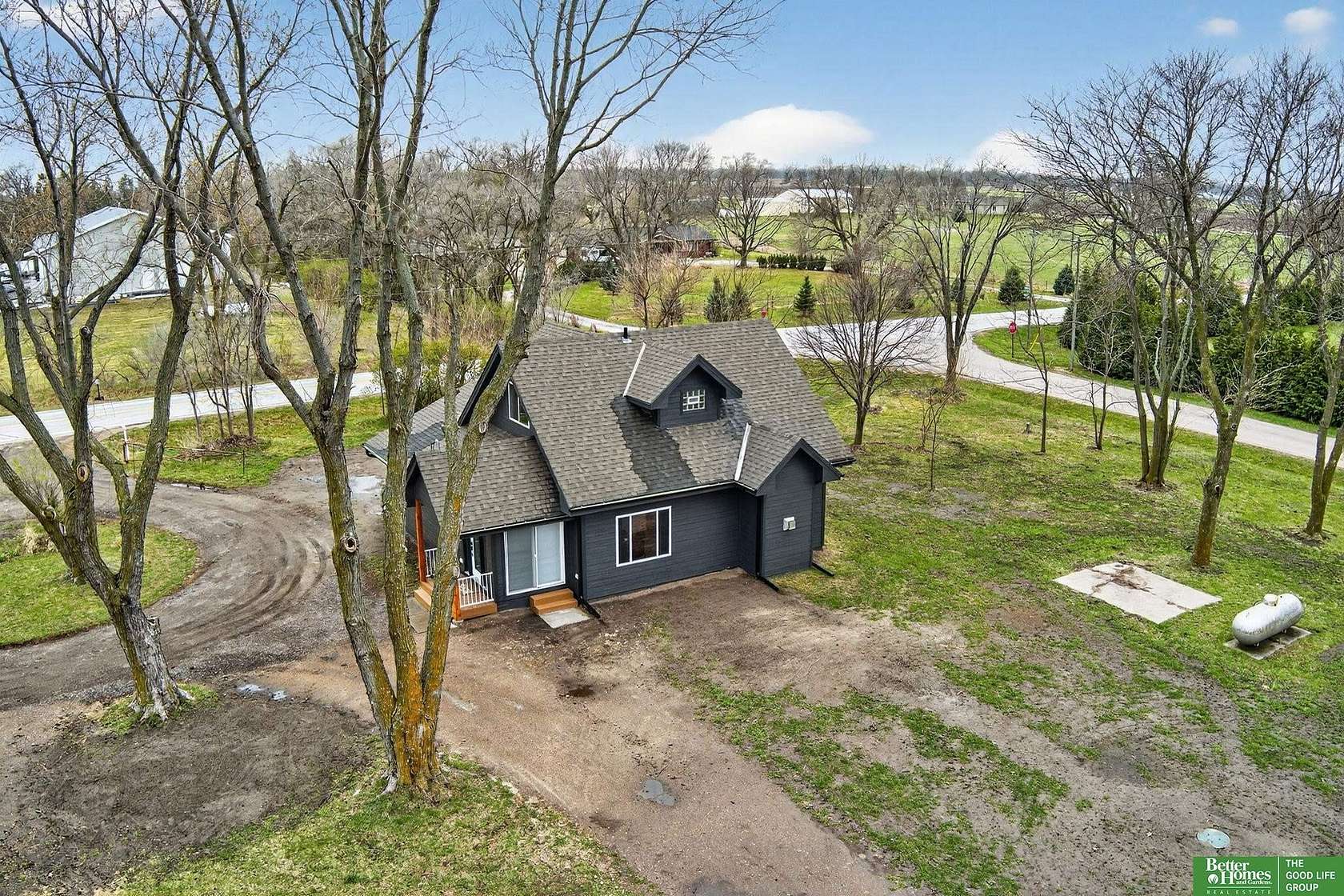 1.54 Acres of Land with Home for Sale in Waterloo, Nebraska