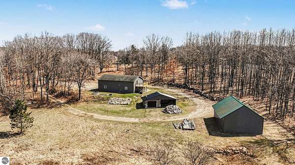 9.26 Acres of Land with Home for Sale in Lake, Michigan