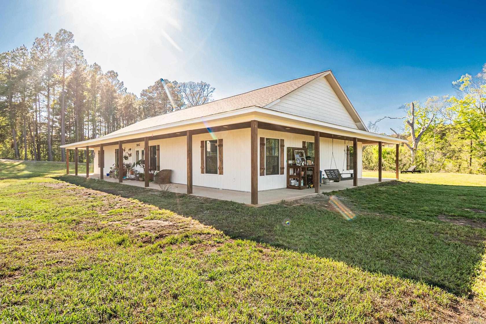 6.76 Acres of Land with Home for Sale in El Dorado, Arkansas