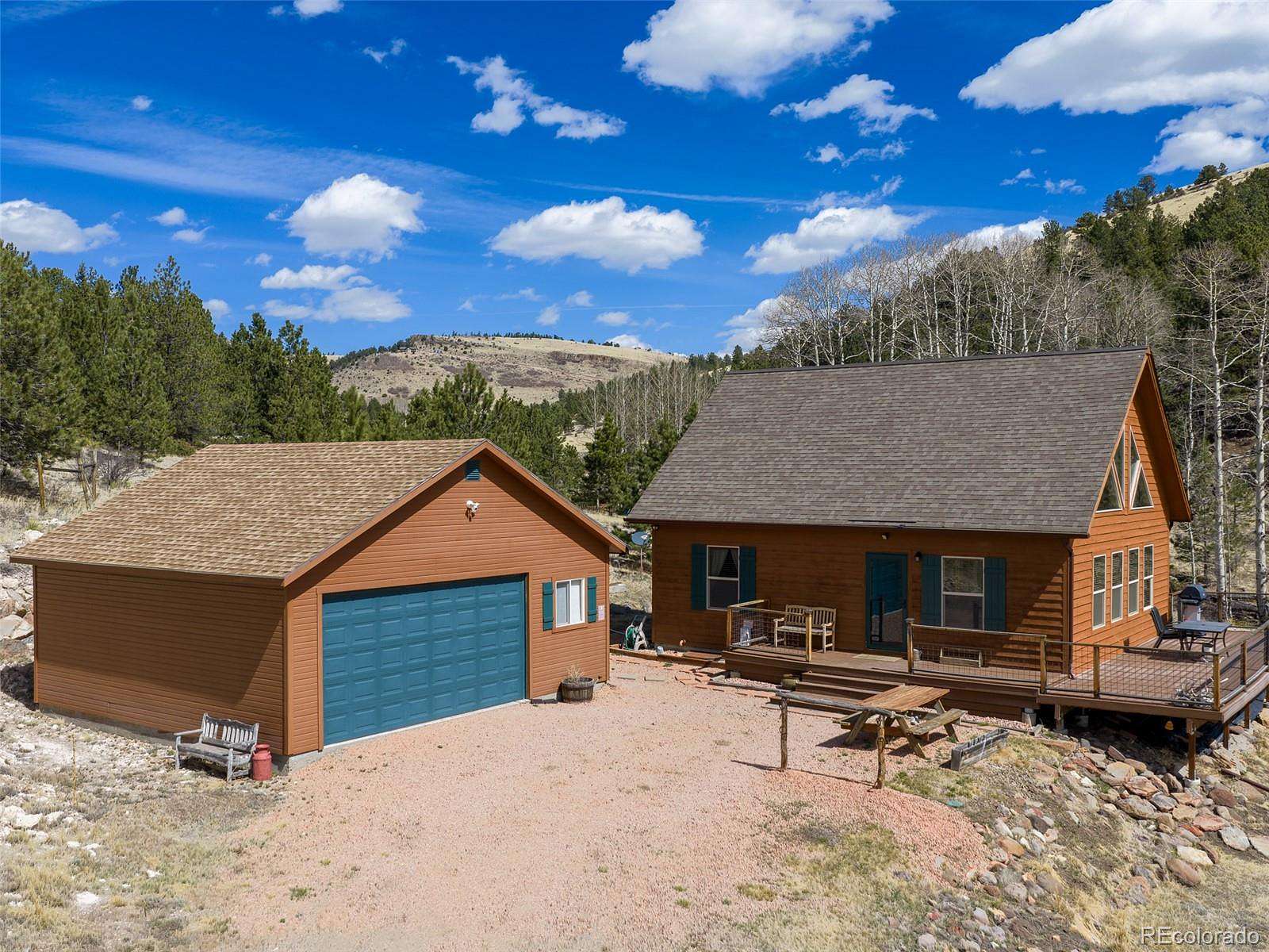 62.2 Acres of Agricultural Land with Home for Sale in Cotopaxi, Colorado