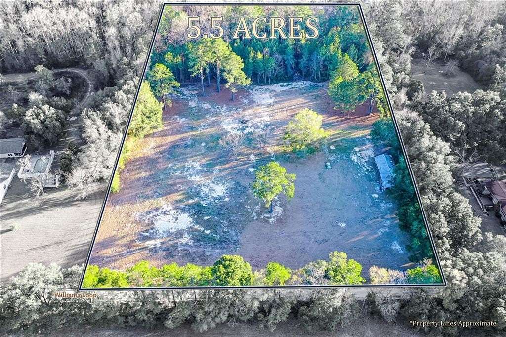 5.5 Acres of Residential Land for Sale in Waycross, Georgia