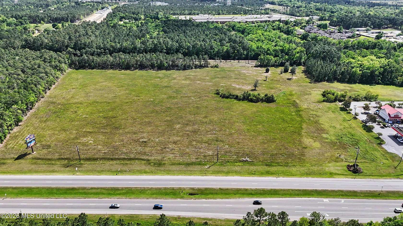 21.5 Acres of Commercial Land for Sale in Gautier, Mississippi
