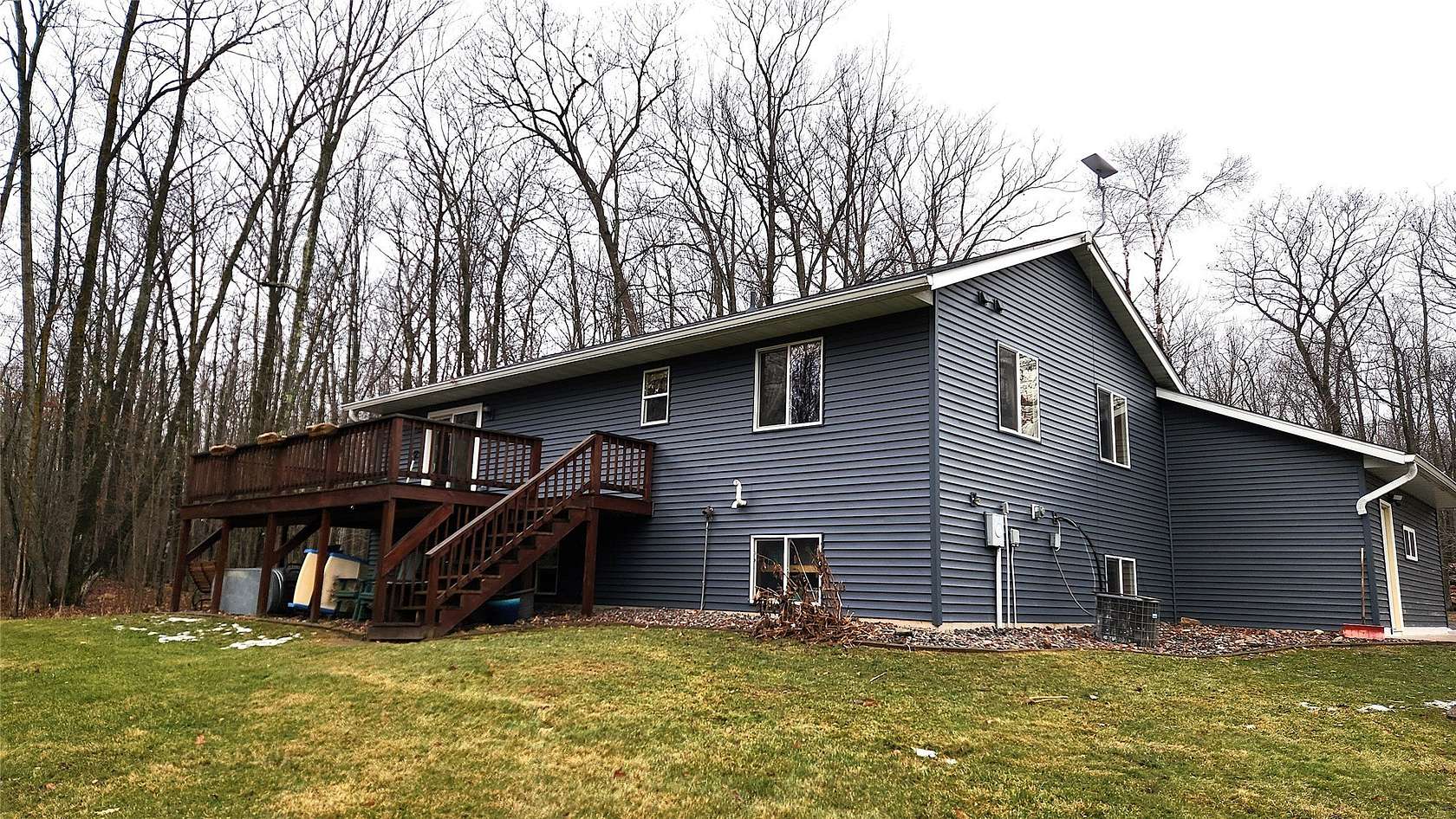 8 Acres of Land with Home for Sale in Barronett, Wisconsin