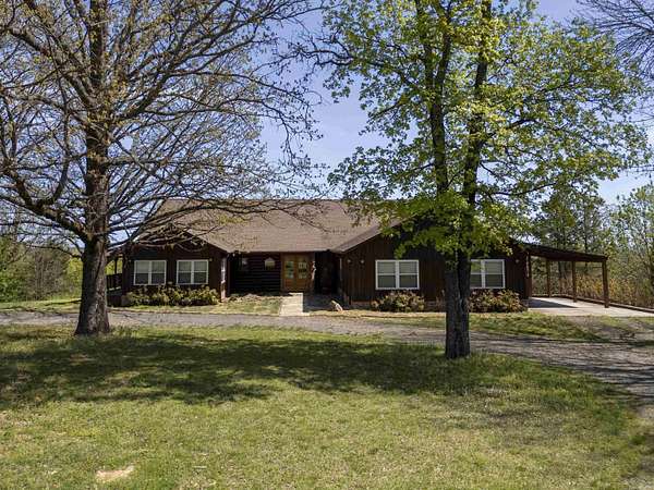 16.1 Acres of Land with Home for Sale in Heber Springs, Arkansas