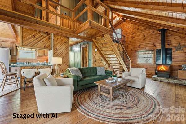 4.8 Acres of Land with Home for Sale in Bryson City, North Carolina