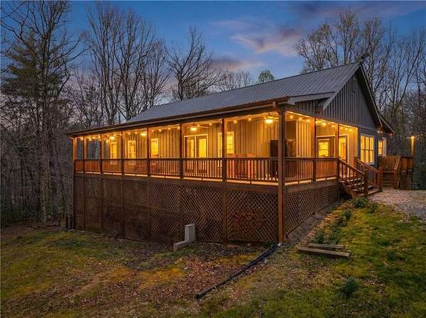 2 Acres of Land with Home for Sale in Blue Ridge, Georgia