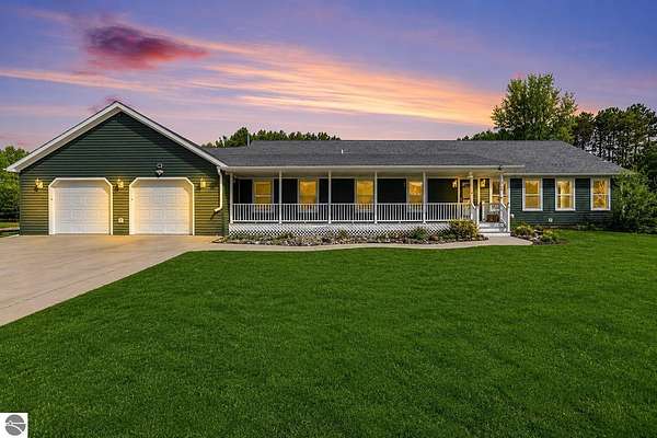 10 Acres of Land with Home for Sale in Traverse City, Michigan