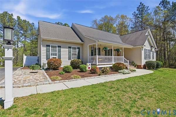 3.3 Acres of Land with Home for Sale in Beaverdam, Virginia