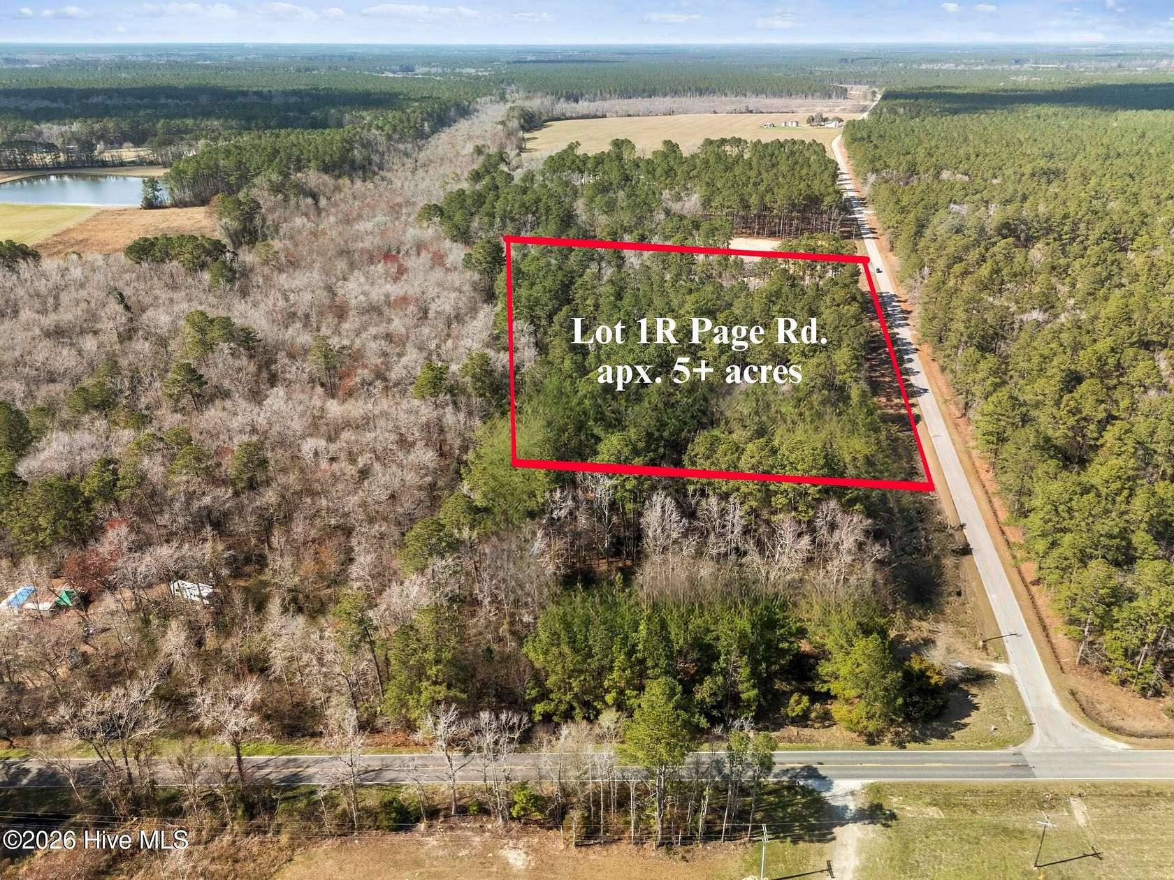 5.49 Acres of Residential Land for Sale in Burgaw, North Carolina
