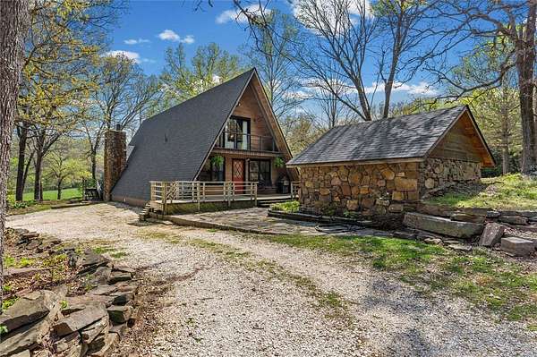 120 Acres of Recreational Land with Home for Sale in Canehill, Arkansas