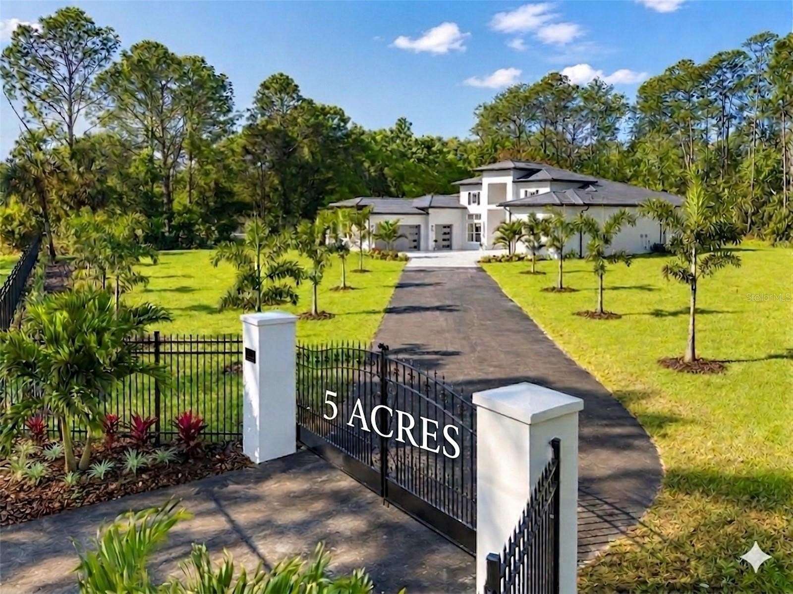 5 Acres of Land with Home for Sale in Kissimmee, Florida
