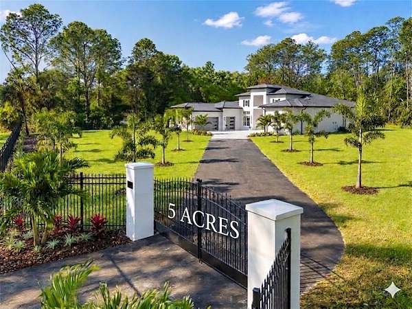 5 Acres of Land with Home for Sale in Kissimmee, Florida