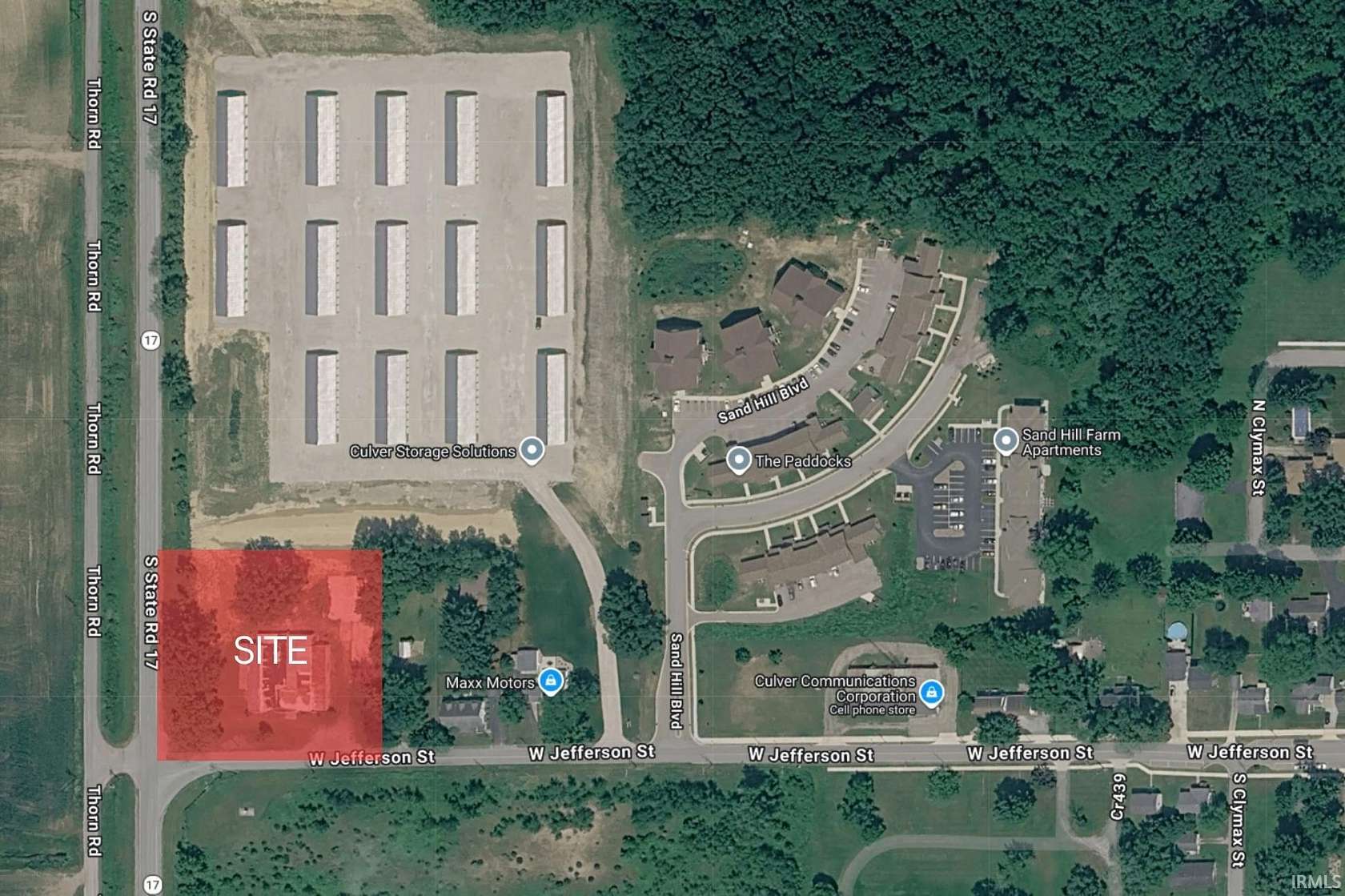 1.7 Acres of Commercial Land for Sale in Culver, Indiana