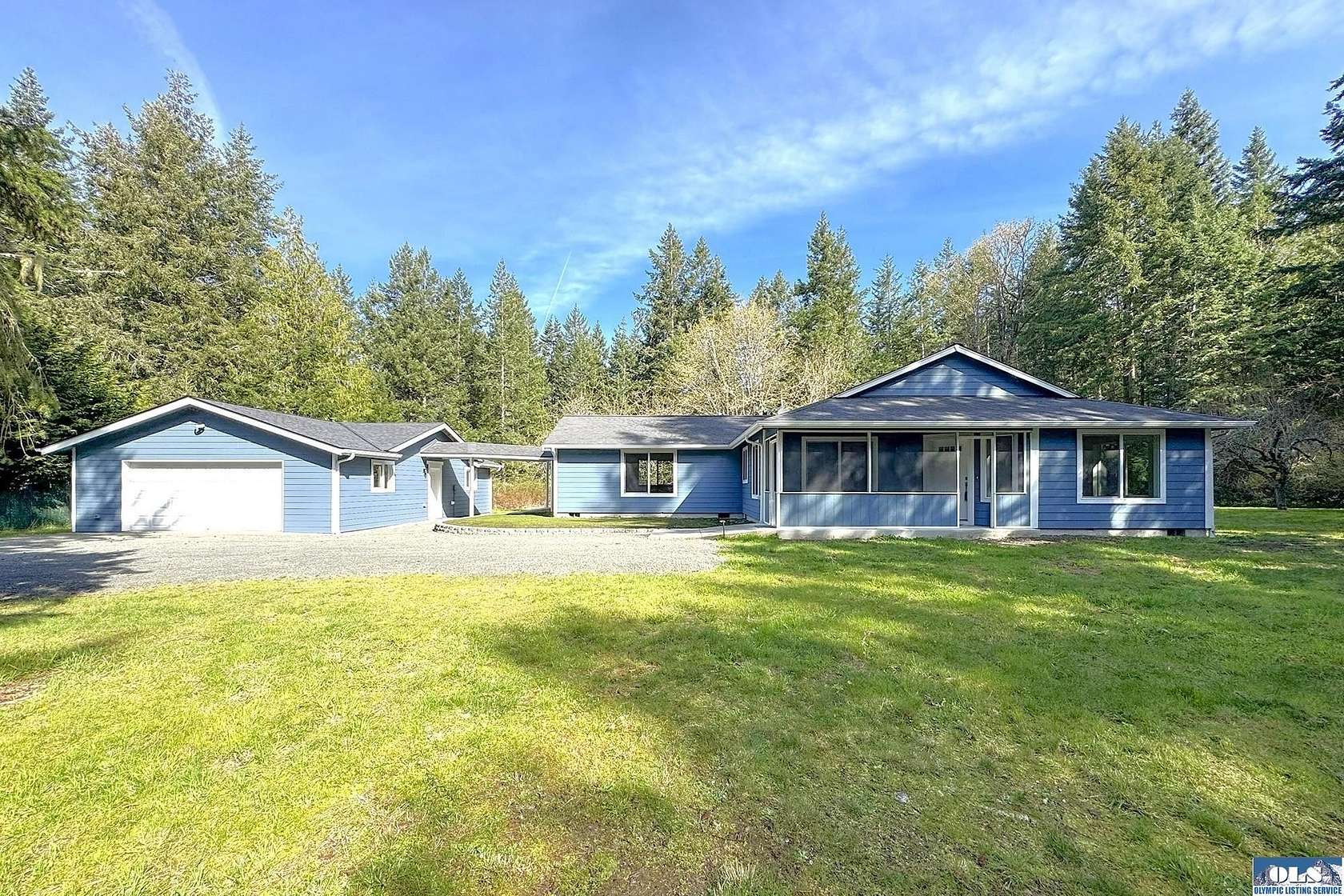 5 Acres of Land with Home for Sale in Sequim, Washington