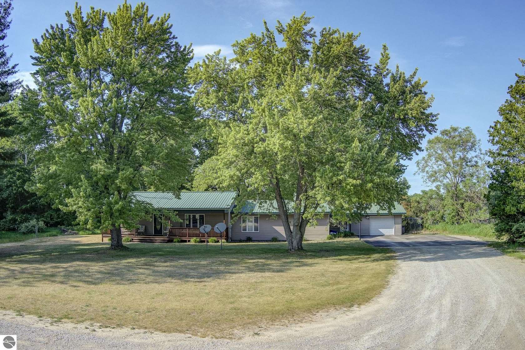 2.7 Acres of Land with Home for Sale in Grawn, Michigan