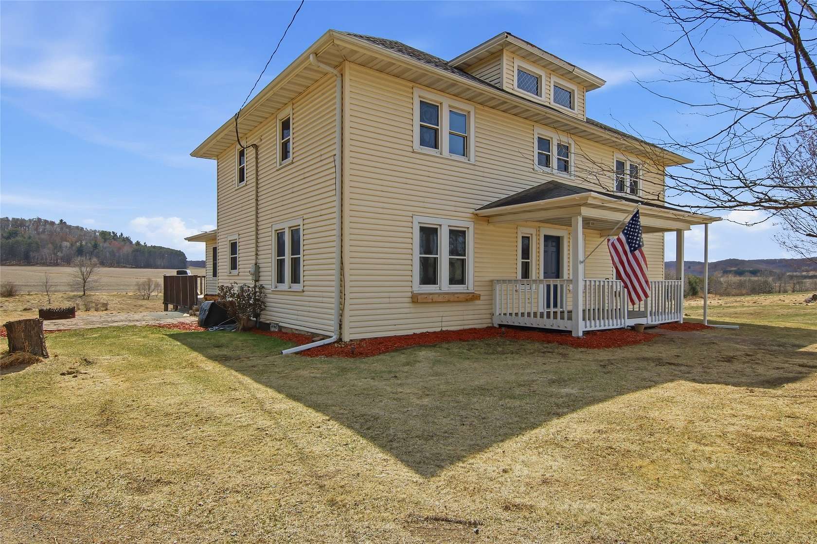 4.7 Acres of Land with Home for Sale in Bloomer, Wisconsin