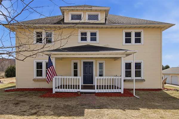 4.7 Acres of Land with Home for Sale in Bloomer, Wisconsin