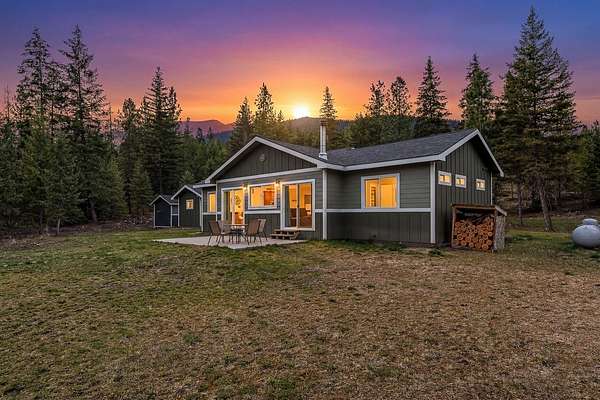 5 Acres of Land with Home for Sale in Alberton, Montana