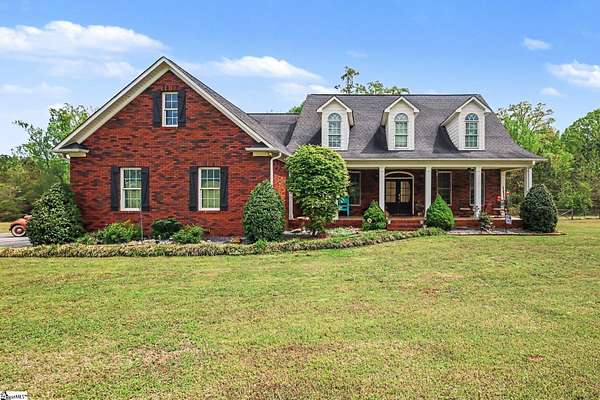 9.83 Acres of Land with Home for Sale in Laurens, South Carolina