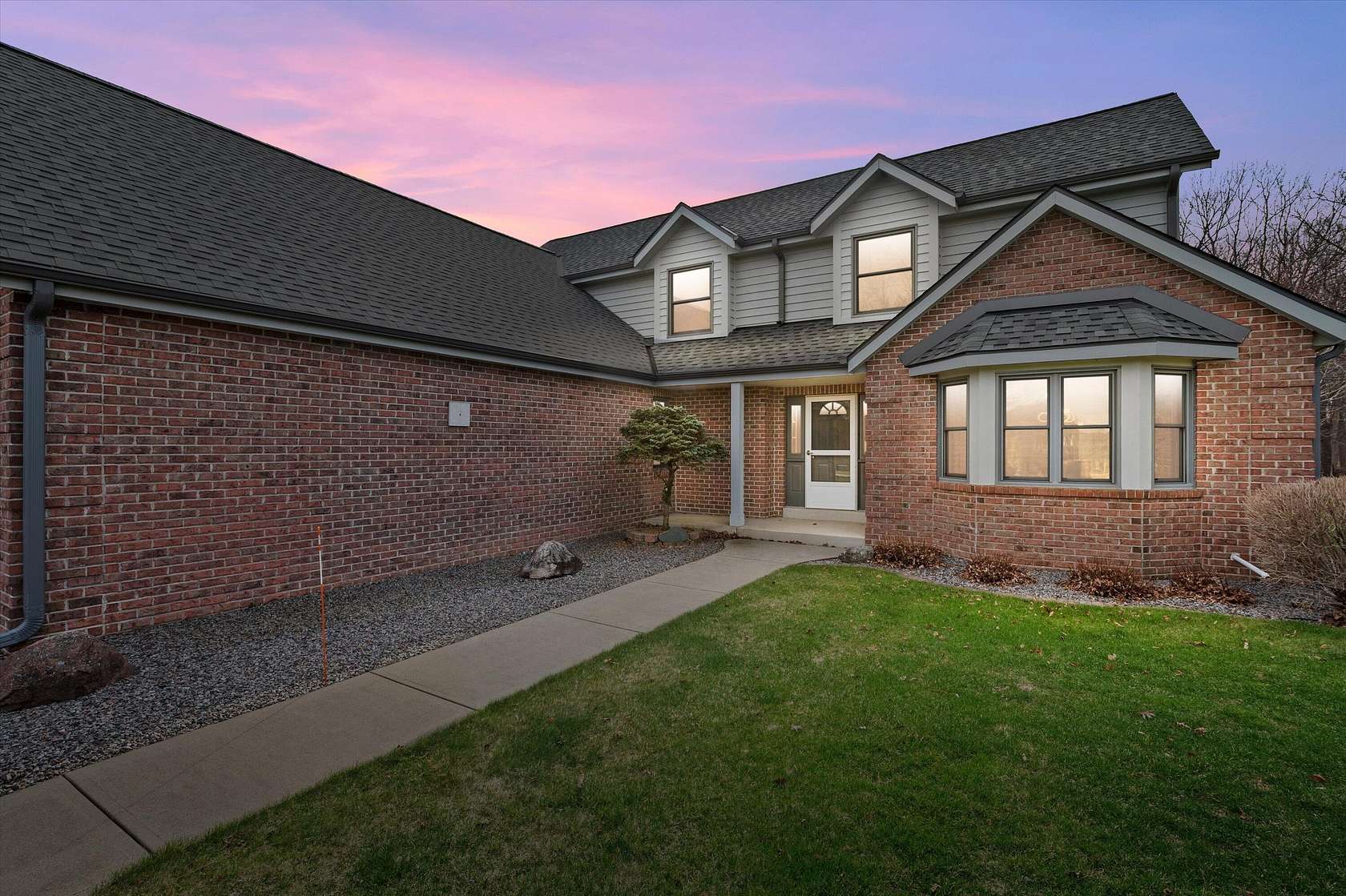 2.52 Acres of Land with Home for Sale in Hubertus, Wisconsin